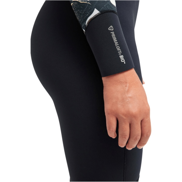 2026 Roxy Womens Swell Natural 5/4mm Chest Zip Wetsuit 26BW213510 - Hibiscus Real